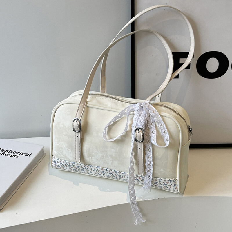 Genți de modă pentru femei 2024 Trend Boston geantă de umăr geantă americană de înaltă calitate, geantă de mână pentru doamne, geantă pentru axilă de mare capacitate.