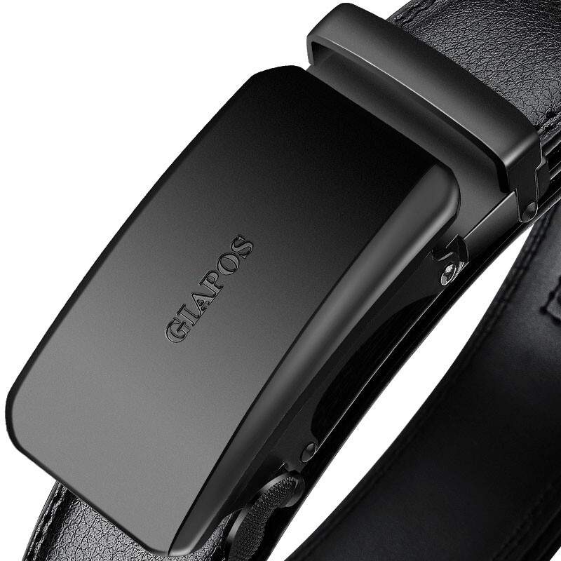 Plus Dimensiune Mare 130 140 150cm Bărbați Cureaua Unisex Curele din piele naturală Femei din aliaj negru cu cataramă automată Curea în talie Moda 2024