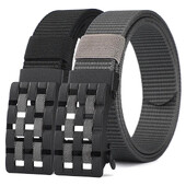 2025. Novi muški visokokvalitetni prozračni najlonski ležerni remen s automatskom kopčom za lov na otvorenom, višenamjenski taktički platneni remen