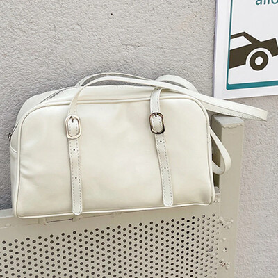 Ženska ležerna torbica na rame Jednobojna velika torba s podesivim remenom Torba preko ramena Torba ispod pazuha za posao Kupovina Putovanja