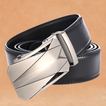 LONG Size 180 170 160 150 140 130cm Belt Plus Size Silver Metal Automatic Buckle Ανδρικές ζώνες για επαγγελματικό τζιν παντελόνι