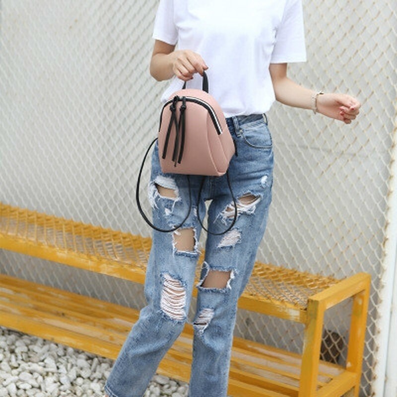 2022 Genți noi femei rucsac antifurt ocazional rucsac drăguț din nailon școală pentru adolescenți geantă simplă de călătorie la modă