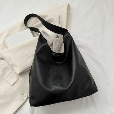 Geantă de mână Boston din piele PU cu design de pernă vintage pentru femei, ocazional, genți de umăr de mare capacitate, genți pentru cumpărători de modă