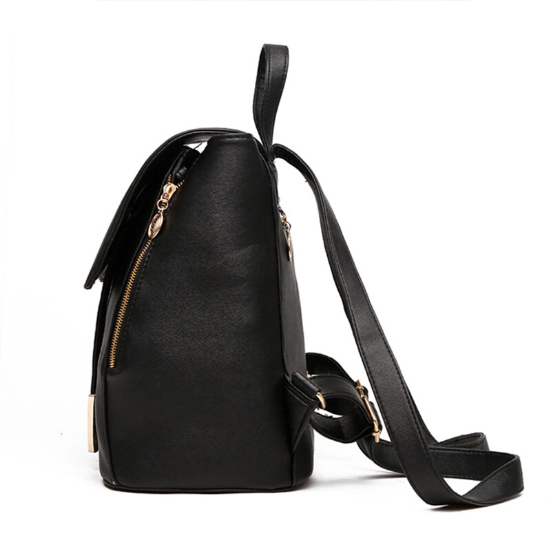 Rucsac de femeie de înaltă calitate din piele PU Mochila Escolar Genți de școală pentru adolescenți Fete Rucsacuri de agrement Culoare bomboane