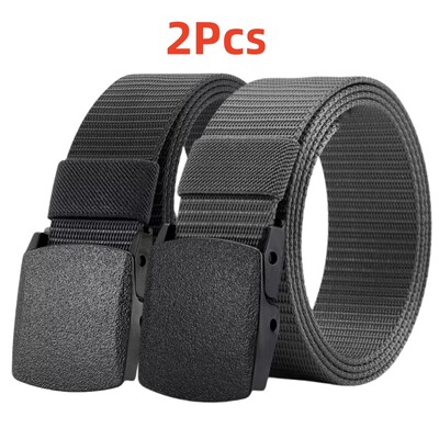2 db automata csatos nylon öv kültéri vadászat többfunkciós taktikai vászon öv kiváló minőségű férfi öv