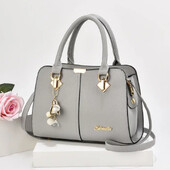 Jauna sieviešu plecu soma liela ietilpības rokassomiņa sievietēm Crossbody Bag PU pārnēsājama kausa soma Sieviešu kurjera somas, somas