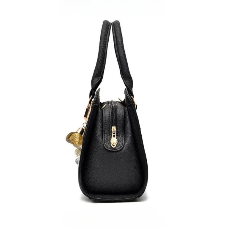 Jauna sieviešu plecu soma liela ietilpības rokassomiņa sievietēm Crossbody Bag PU pārnēsājama kausa soma Sieviešu kurjera somas, somas