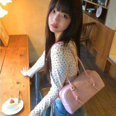 Korejiešu modernas lielas ietilpības plecu somas Modes PU ādas rokassomas Sieviešu Bostonas somas Vasaras padušu somas braucieniem