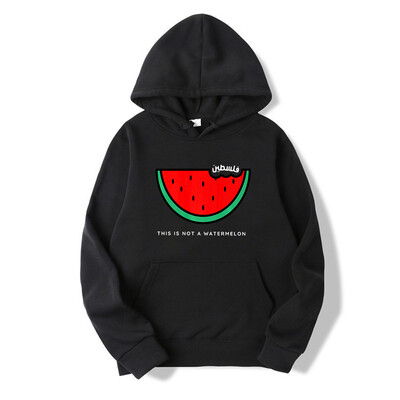 This Is Not A Watermelon Hanorace pentru femei Funny Watermelon Hanorac cu mânecă lungă Hanorace cu grafic pentru drepturile omului Pulovere Streetwear Top