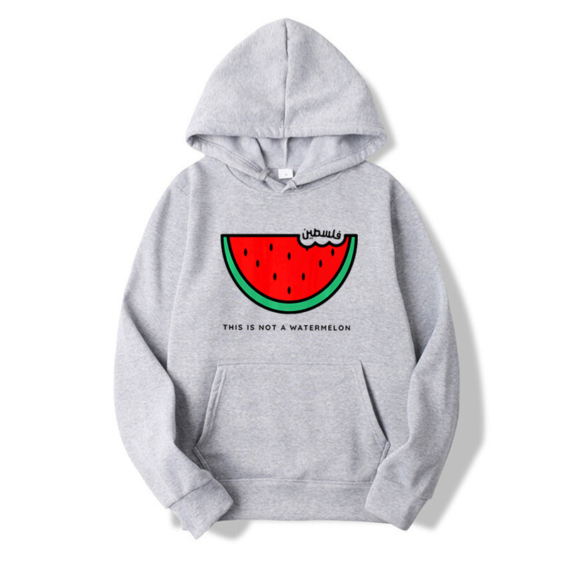 This Is Not A Watermelon Hanorace pentru femei Funny Watermelon Hanorac cu mânecă lungă Hanorace cu grafic pentru drepturile omului Pulovere Streetwear Top