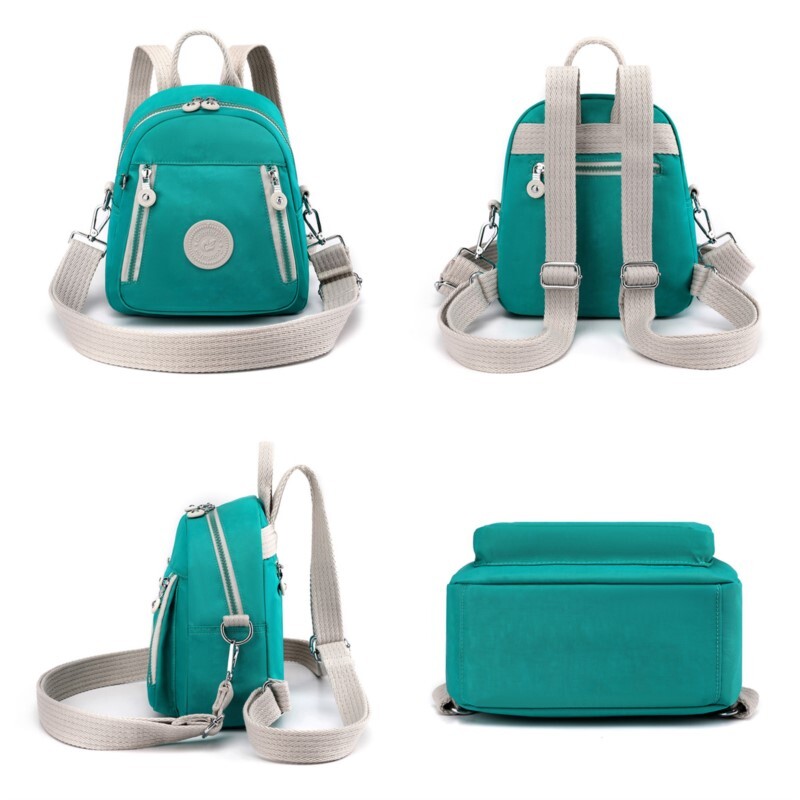 Ženske vodootporne najlonske naprtnjače Pune školske torbe na rame za tinejdžerice Putna naprtnjača Sac Tendance Daypack