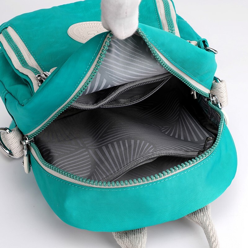 Ženske vodootporne najlonske naprtnjače Pune školske torbe na rame za tinejdžerice Putna naprtnjača Sac Tendance Daypack