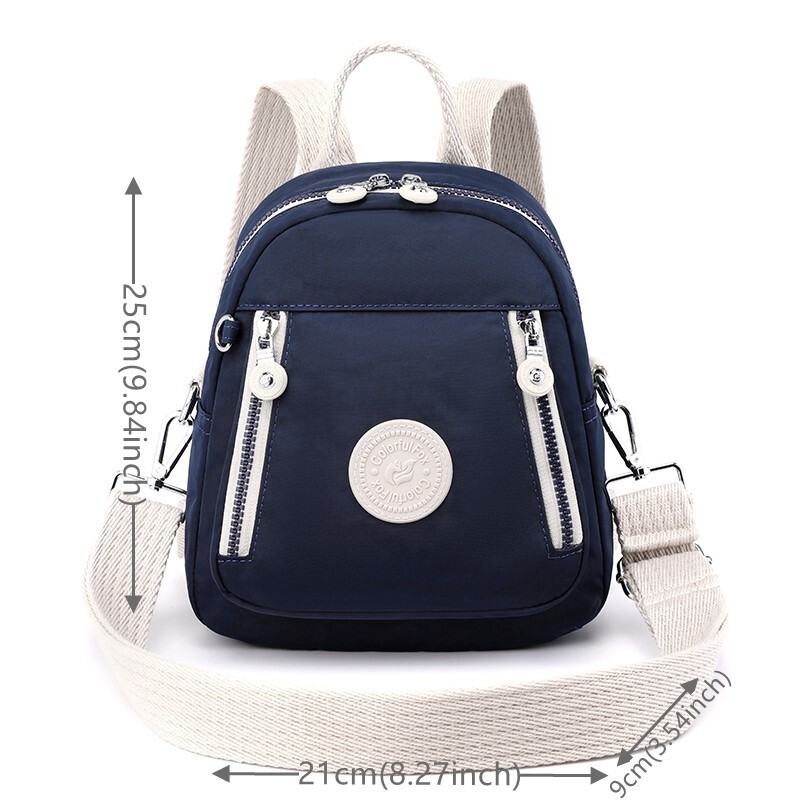 Ženske vodootporne najlonske naprtnjače Pune školske torbe na rame za tinejdžerice Putna naprtnjača Sac Tendance Daypack