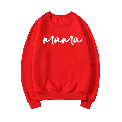 Mama Crewneck Hanorac Mama Pulover Pregnancy Reveal Top Insarcinata Anunta Hanorac Cadou pentru mama Femei Pulovere Pulovere