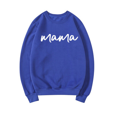 Mama Crewneck Hanorac Mama Pulover Pregnancy Reveal Top Insarcinata Anunta Hanorac Cadou pentru mama Femei Pulovere Pulovere