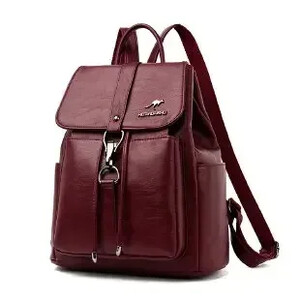 Rucsacuri antifurt pentru femei Rucsacuri din piele de înaltă calitate, genți de umăr vintage pentru femei, mochile de călătorie pentru femei, genți de școală pentru fete