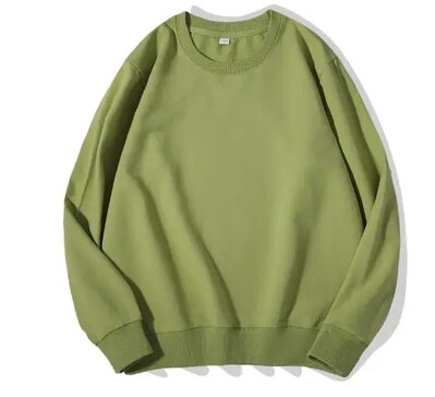 Proljetno-jesenska ženska majica s kratkim rukavima 2024. Jednobojni Harajuku puloveri s O-izrezom Višebojni ležerni pamučni ženski sweatshirts Pletena ulična odjeća