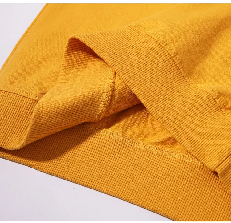 Proljetno-jesenska ženska majica s kratkim rukavima 2024. Jednobojni Harajuku puloveri s O-izrezom Višebojni ležerni pamučni ženski sweatshirts Pletena ulična odjeća