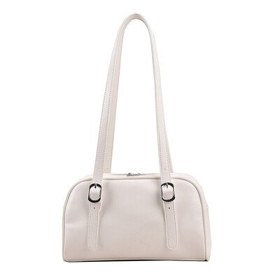 Geantă de umăr neagră de modă pentru femei, genți de mână mici, pătrate, de designer, în stil coreean, geantă Boston, pernă la subrat 2023 nou