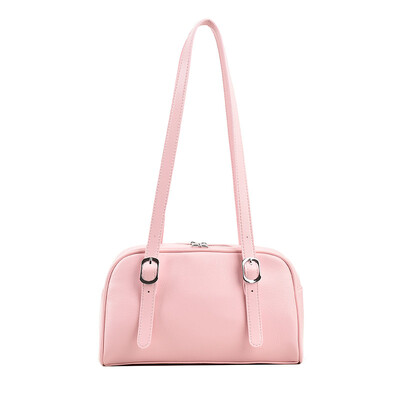 Geantă de umăr neagră de modă pentru femei, genți de mână mici, pătrate, de designer, în stil coreean, geantă Boston, pernă la subrat 2023 nou