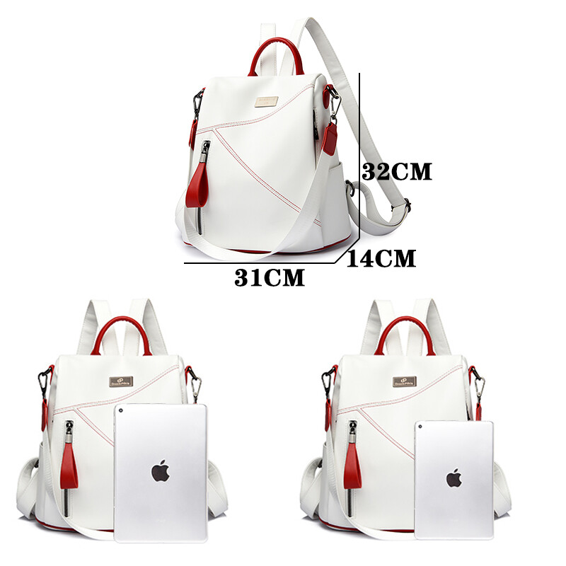 Mochilas de înaltă calitate, de capacitate mare, 2024, din pânză Oxford, pentru femei, rucsac antifurt, genți de școală de modă pentru femei