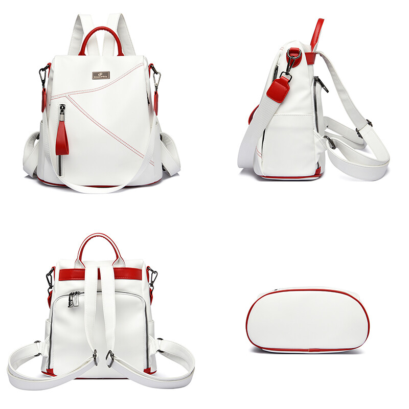 Mochilas de înaltă calitate, de capacitate mare, 2024, din pânză Oxford, pentru femei, rucsac antifurt, genți de școală de modă pentru femei