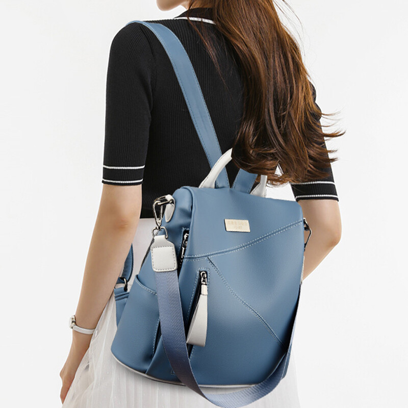 Mochilas de înaltă calitate, de capacitate mare, 2024, din pânză Oxford, pentru femei, rucsac antifurt, genți de școală de modă pentru femei