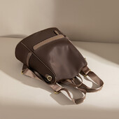 Rucsac pentru femei, cu design nou, cafea, rucsac din nailon, rezistent la apă, antifurt, rucsac de călătorie, Laides, geantă de mână pentru elevi, geantă de școală pentru computer