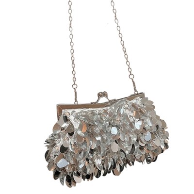 Ženska ručna torbica Večernja torbica Party Bridal Clutch Vjenčanje Torbica Na rame Torbe preko ramena Odvojivi lanac