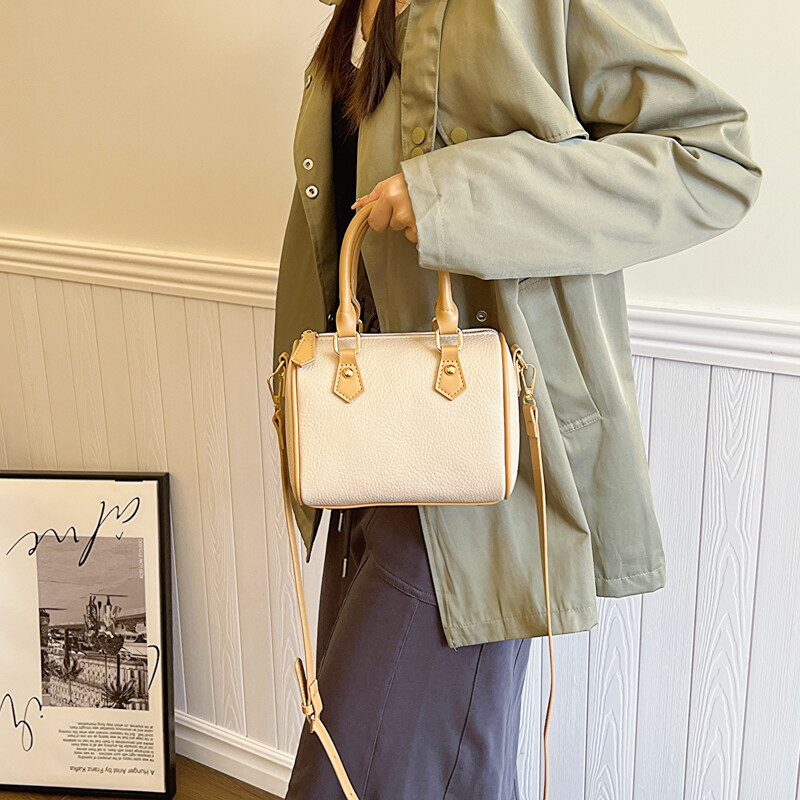 Modne pu torbe s patentnim zatvaračem u jednoj boji 2024. Visokokvalitetna svestrana ženska torba Bolsos De Señora Bolsas De Hombro