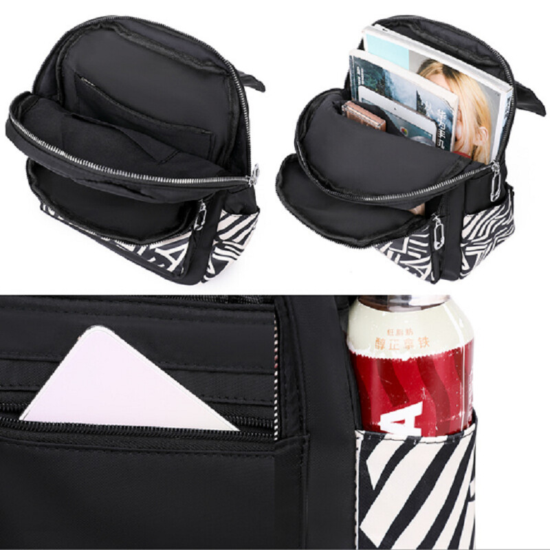 2025. gada modes sieviešu mugursoma Ūdensizturīga Oksfordas plecu somas Sieviešu liela ietilpības rokassoma Mugursoma Skolas soma Ceļojumu mugursomas