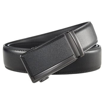 Fashion Automatic Buckle Cowskin Ανδρική Ζώνη Ανδρικές Δερμάτινες Ζώνες Luxury Designer Μαύρο Καφέ 3,5cm Plus μέγεθος 130 140 150 160 170cm