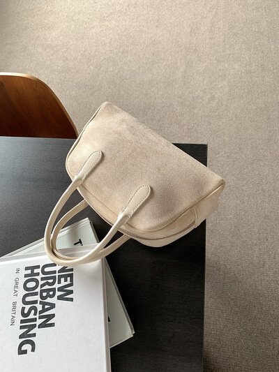 XMESSUN Geantă de mână cu blană de toamnă și iarnă nouă pentru femei 2025, la modă de designer, de lux, geantă vintage de pluș Boston A502