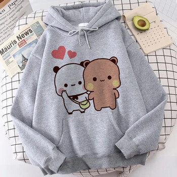 Cartoon Gothic Streetwear Cute Bubu Dudu Y2k Print Hoodies Γυναικείες Ανδρικές Αστείες φούτερ Kawaii Vintage γραφικά ρούχα με κουκούλα της δεκαετίας του \'90