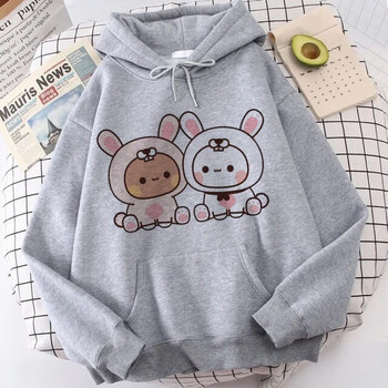 Cartoon Gothic Streetwear Cute Bubu Dudu Y2k Print Hoodies Γυναικείες Ανδρικές Αστείες φούτερ Kawaii Vintage γραφικά ρούχα με κουκούλα της δεκαετίας του \'90