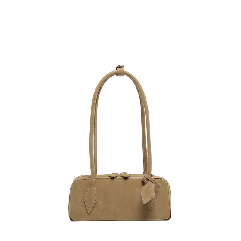 Geantă de tote Boston de calitate luxoasă, mată, din piele de căprioară, cu nubuc, geantă mare de iarnă, pentru birou, pentru femei