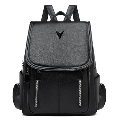 Novi korejski visokokvalitetni kožni putni ruksaci Ženske modne torbe velikog kapaciteta Torbe na rame Ležerna školska torba preko ramena