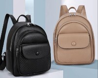 Jaunums modes sieviešu augstas kvalitātes ādas maza mugursoma Daudzfunkcionāla plecu soma Totes Messenger Bag Ceļojumu mugursomas