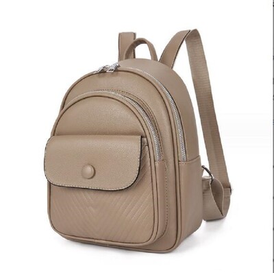 Jaunums modes sieviešu augstas kvalitātes ādas maza mugursoma Daudzfunkcionāla plecu soma Totes Messenger Bag Ceļojumu mugursomas