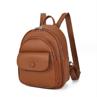 Jaunums modes sieviešu augstas kvalitātes ādas maza mugursoma Daudzfunkcionāla plecu soma Totes Messenger Bag Ceļojumu mugursomas