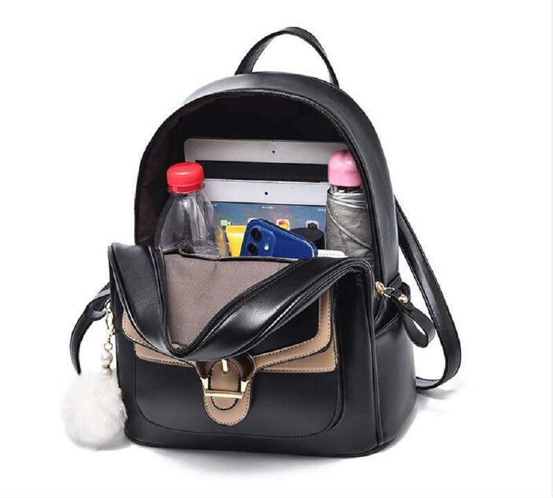 Rucsacuri de voiaj de capacitate mare pentru femei Genți de umăr din piele de înaltă calitate Geantă de școală pentru studenți Rucsac casual