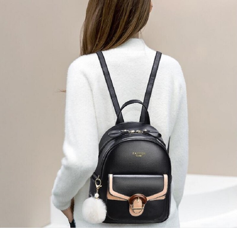 Rucsacuri de voiaj de capacitate mare pentru femei Genți de umăr din piele de înaltă calitate Geantă de școală pentru studenți Rucsac casual