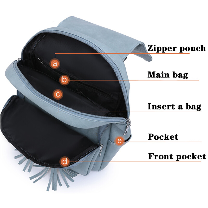 Genți opționale în 4 culori Geanta de călătorie pentru fete Rucsacuri din piele PU, la modă, de culoare uni, Mochilas de lux pentru femei