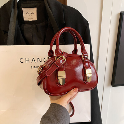 Genți de mână vintage pentru femei din PU, solide, de mare capacitate, genți casual pentru femei, genți Boston pentru femei, pachete de mesagerie din piele moale pentru navetă