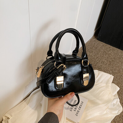 Genți de mână vintage pentru femei din PU, solide, de mare capacitate, genți casual pentru femei, genți Boston pentru femei, pachete de mesagerie din piele moale pentru navetă