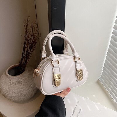 Genți de mână vintage pentru femei din PU, solide, de mare capacitate, genți casual pentru femei, genți Boston pentru femei, pachete de mesagerie din piele moale pentru navetă