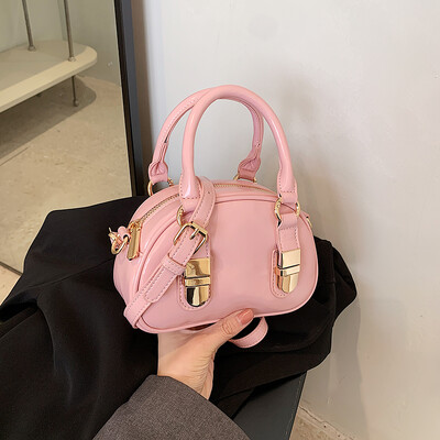 Genți de mână vintage pentru femei din PU, solide, de mare capacitate, genți casual pentru femei, genți Boston pentru femei, pachete de mesagerie din piele moale pentru navetă