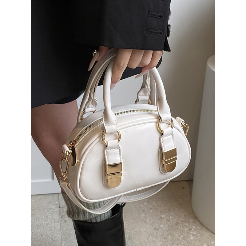 Genți de mână vintage pentru femei din PU, solide, de mare capacitate, genți casual pentru femei, genți Boston pentru femei, pachete de mesagerie din piele moale pentru navetă