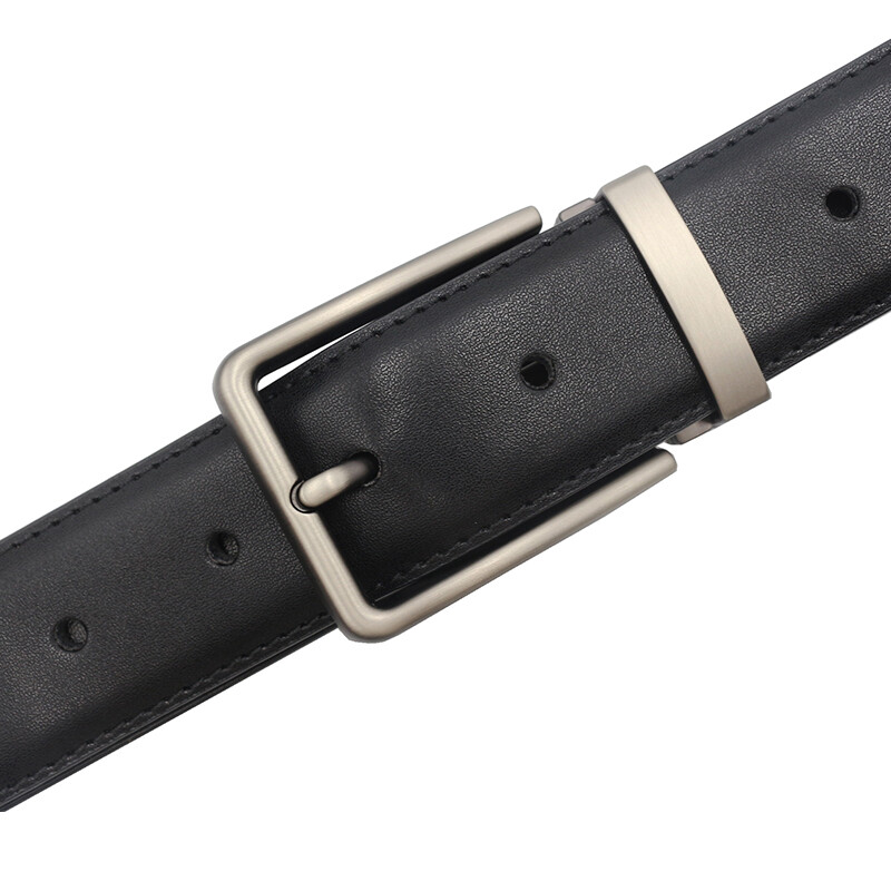 Moderan šareni remen od prave kože - s kopčom, jednostavan, ležeran, svestran, podesivi pojas za hlače