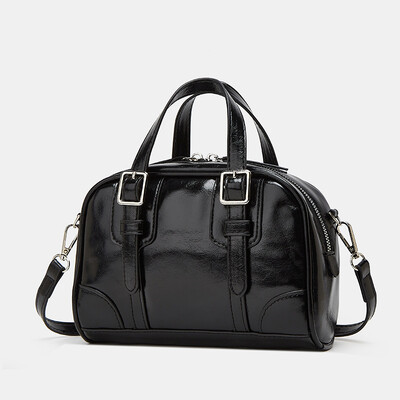Nová všestranná retro kabelka v kórejskom štýle, univerzálna taška cez rameno, crossbody kabelka, trendy dámska taška Boston Bowling.
